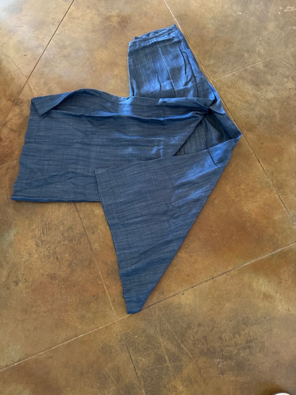 Joseph Ribkoff Blue Wide Leg Flare Jeans